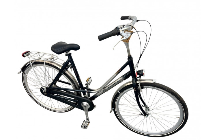 Women's bicycle Gazelle Orange 28" 57 black-grey