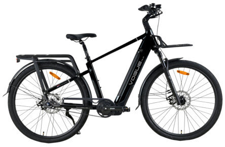 VOGUE E-BIKE MILO MAN 28"/47/Glanzend-zwart/13Ah/468Wh/BAFANG H700/40Nm