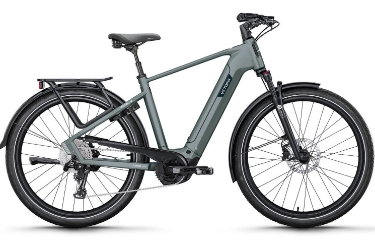 VICTORIA Elektrische trekkingfiets Utilyon 12 №1 28"/58cm/9/topasblauw/02921103