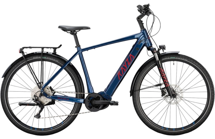 KAYZA Electric trekking bike Talik Dry 8 28"/52cm-L/10/dark navy blue - red/02705655
