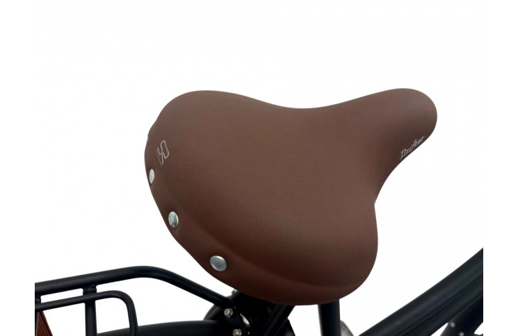 Damesfiets Popal Daily Dutch Prestige N3 28"/59/Mat zwart/S010159001M,28-59