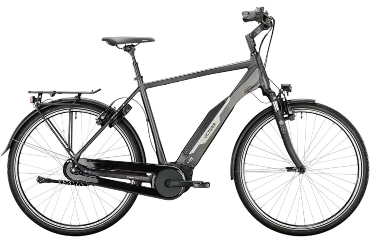 E-BIKE VICTORIA Elektro-Trekkingrad TRESALO 5 28"/L-58cm/grijs/36V 500Wh