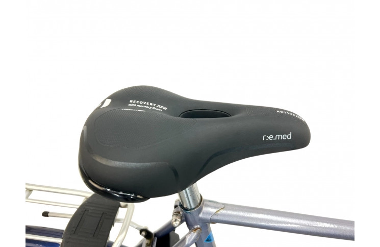 Herenfiets Azor Jepsey 28"/60cm/Grijs-blauw