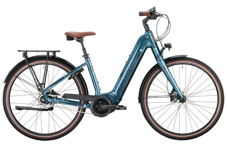 EXCELSIOR Electric city bike Pearl №1 28"/46cm/8/grey blue/02130003