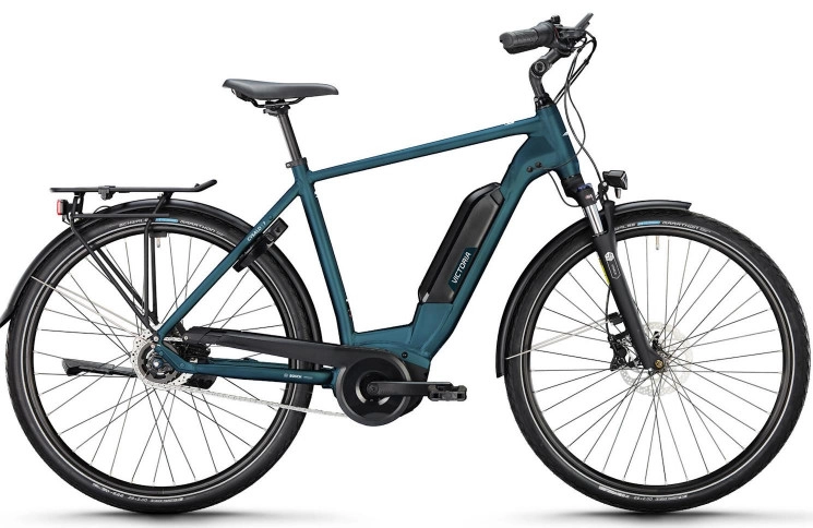 VICTORIA Elektrische trekkingfiets Cysalo 7 №2 28"/56cm-L/8/vleermuiszwart/02921026