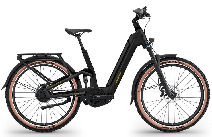 CONWAY Elektrische SUV Cairon C FS 2.0 B №1 27.5"/42cm-S/enviolo traploos/zwart - goud/02810767