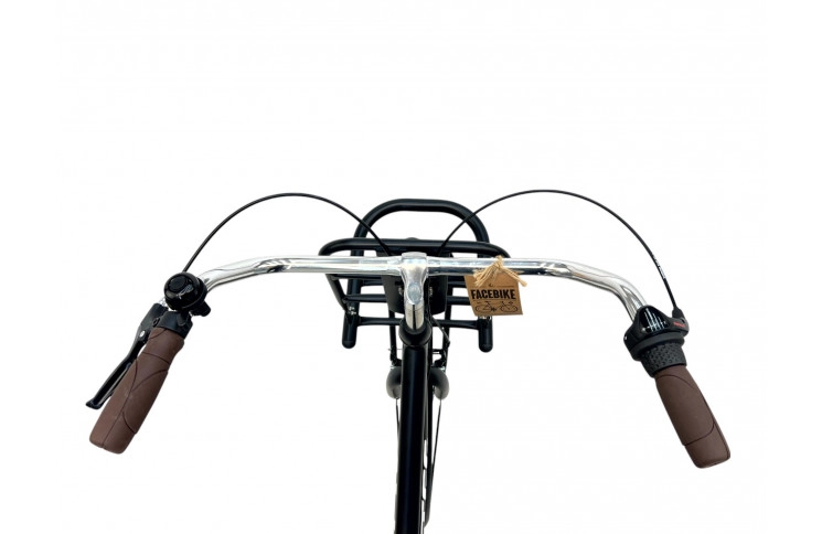 Meisjesfiets Altec Dutch 24"/43 cm/Mat Zwart/24225