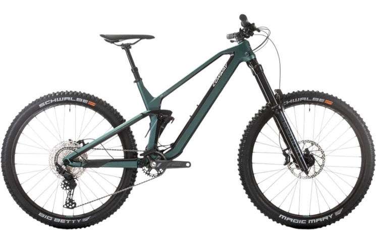 CONWAY MTB Full-Suspension WME 2.7 27.5"/43cm-M/11/moos metallic matt - chrome/02822716