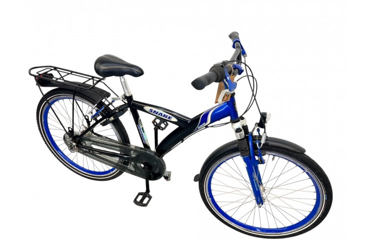 Jongensfiets Batavus Snake J/al/blauw/24/f37