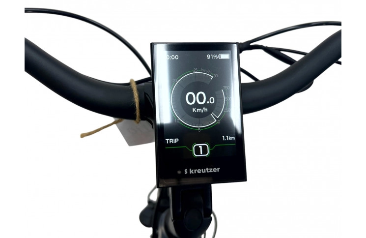 City e-bike VanDijck Freya L M300, 36V18.2Ah 655 Wh, 56, grey-blue