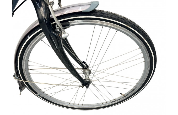 Herenfiets GAZELLE MEDEO silver/28/w/al/sity/54