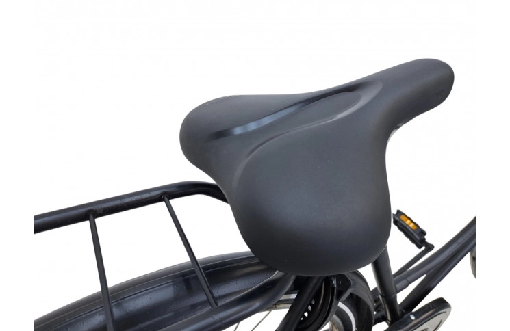 Damesfiets Black Oma 28"/56cm/zwart/transport