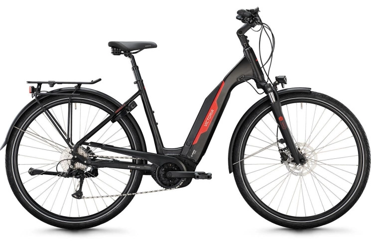 VICTORIA Elektrische trekkingfiets TRESALO 2 №1 28"/51cm-M/9/diepzwart mat/02920701