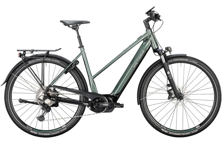 VICTORIA Elektrische trekkingfiets eTouring 12.9 28"/53cm-M/11/kwartsgroen/02978070