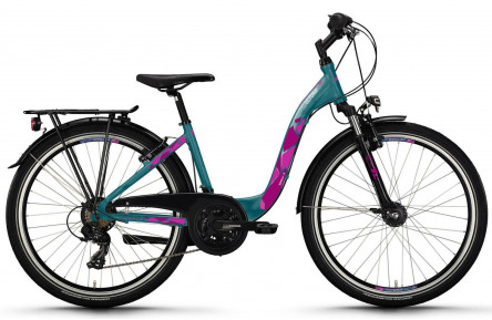 VICTORIA Jeugdfiets EQOLA 6 26"/38cm-S/21/lapisblauw mat/02985117