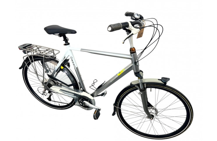 Herenfiets Gazelle Allur M/al/grijs/28/stad/f61cm