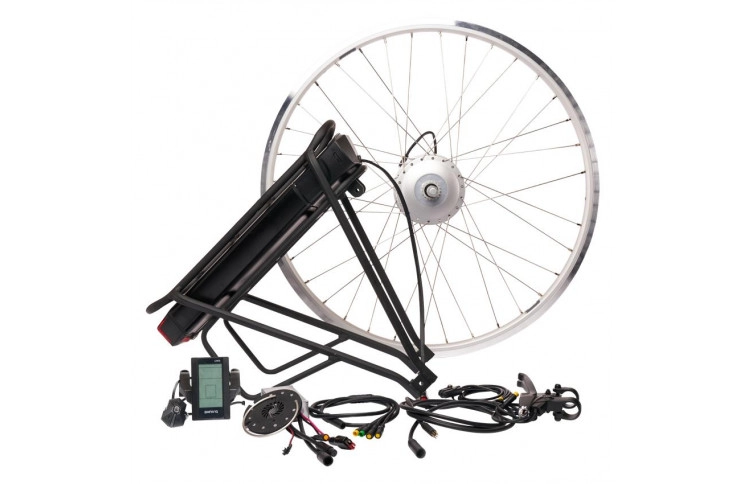 Bafang 250W 36V 15Ah Front E-Bike Kit with LCD Display and Trunk Battery