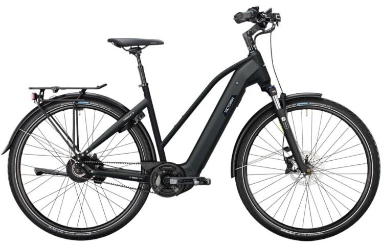 VICTORIA Elektrische trekkingfiets Tresalo 9 №1 28"/46cm-S/5/onyxgrijs mat/02921226