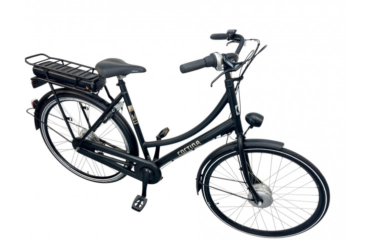 Damesfiets Cortina E -U1 w/al/ebike/28/black/f57 (450Wh/10.4Ah/43V)