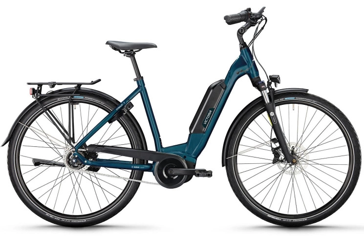 VICTORIA Electric trekking bike Cysalo 7 №2 28"/56cm-L/8/lapis blue matt/02921035