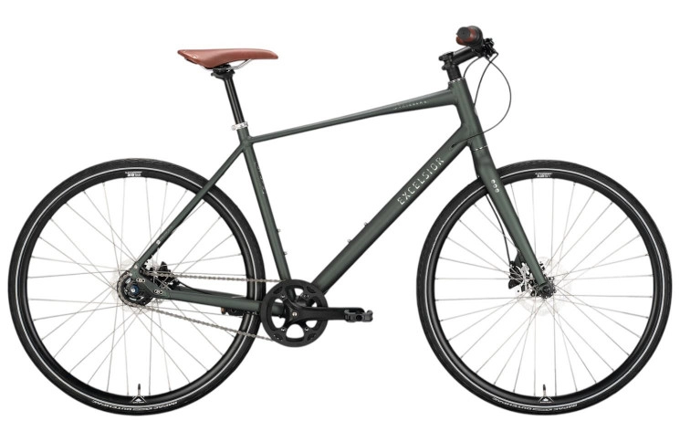 EXCELSIOR Urbanfiets Trigger №1 28"/58cm/8/groen mat/02130051