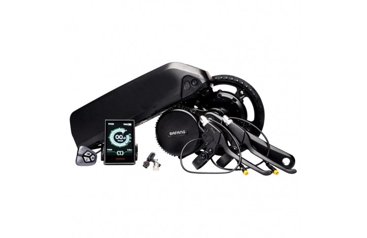 Bafang BBS02B 48V 750W middenmotor ombouwset met frame accu