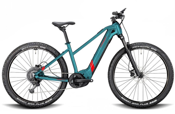 CONWAY Electric MTB Hardtail Cairon S 2.0 500 27.5"/41cm-S/9/topaz metallic - red metallic/02825701