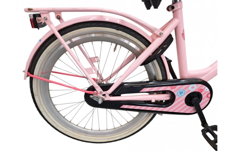 Meisjesfiets Alpina 22"/36cm/rose