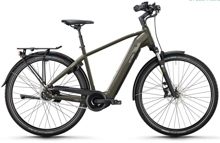 VICTORIA Electric trekking bike TRESALO 5 №2 28"/46cm-S/5/slate grey/02921159