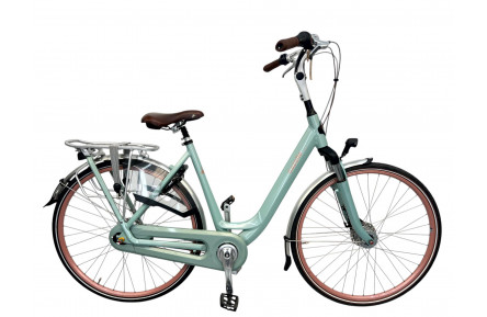 Woman's bicycle Gazelle Orange C7+ blue/28/al/sity/28/f53