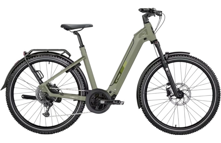 VICTORIA Elektrische SUV "Avyon 2" (#1) wave, 27,5"/44cm-XS/Jade olive matt/02921056