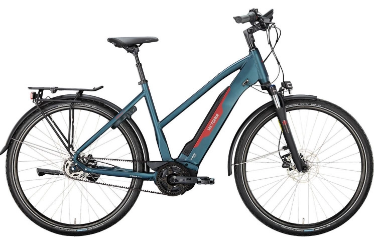 VICTORIA Electric trekking bike Tresalo 7 28"/48cm-M/5/dark night matt/02980535