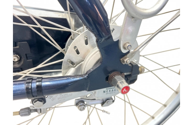 Damesfiets Gazelle Davos 28"/49cm/Blauw-grijs