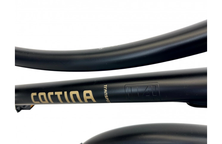 Damesfiets E-bike Cortina U4 28"/50cm/zwart/(36V 8.7Ah 313Wh)