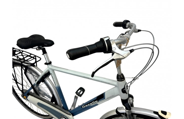 Man's bicycle Gazelle Orange Plus H/al/wit/28/stad/f53cm