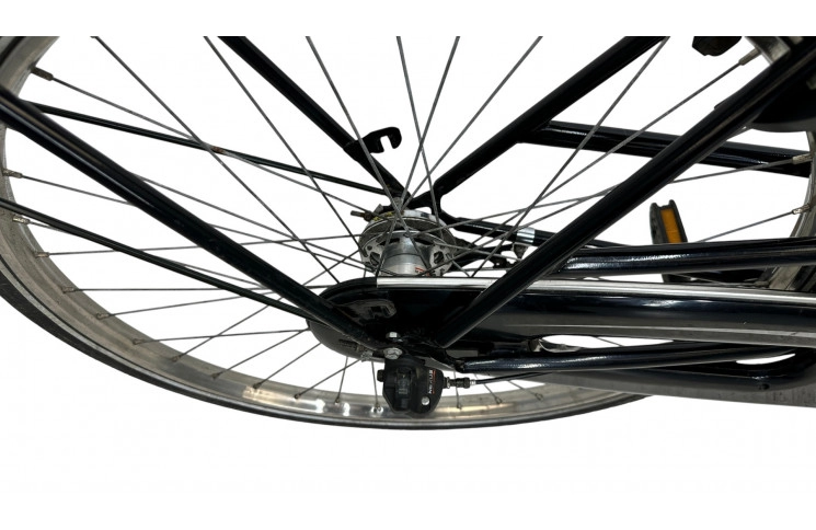 Damesfiets BSP Selecta 28"/53cm/Zwart-blauw