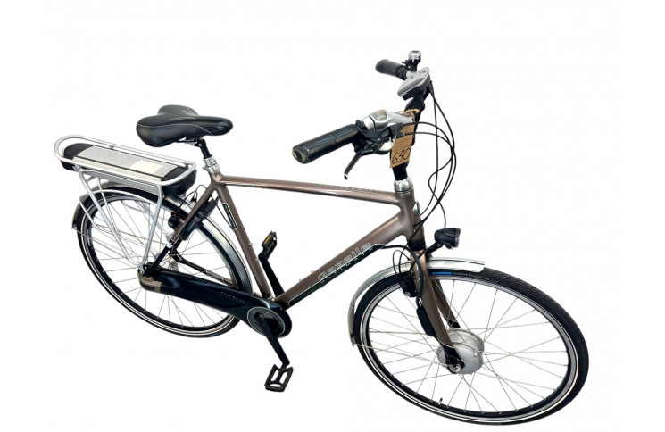 Herenfiets Gazelle Ultimate H/al/bruin/28/stad/f57 (36V 11.25Ah 405Wh)