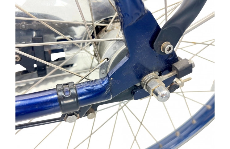 Damesfiets Sparta Granny 28"/56cm/donker-blauw