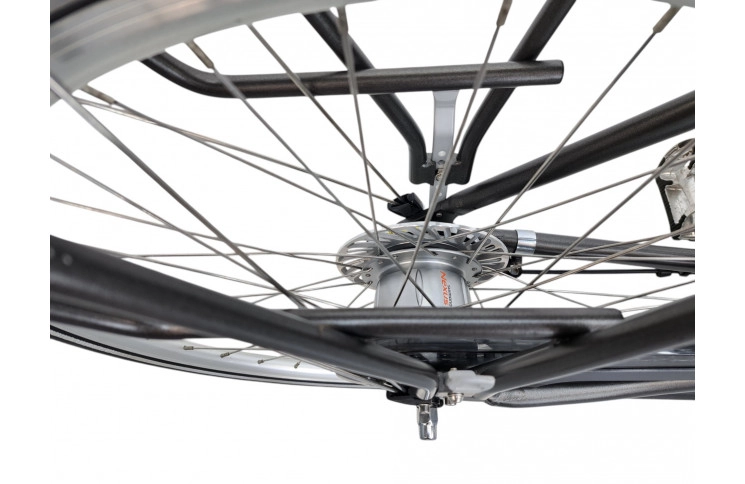 E-BIKE Vogue Infinity 28"/51cm/grijs-zwart/36V 11Ah 396Wh