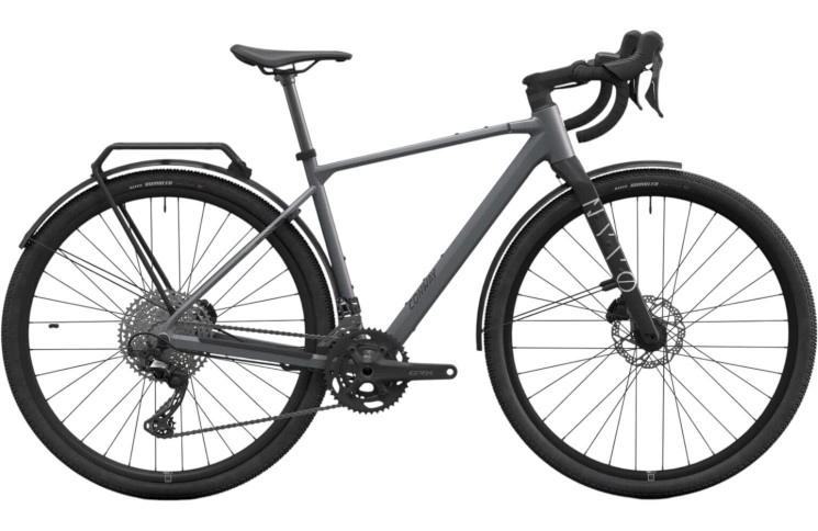 CONWAY Gravel Nyvo 4.0 C №1 28"/57cm-XL/24/metallic grey matt/02810908