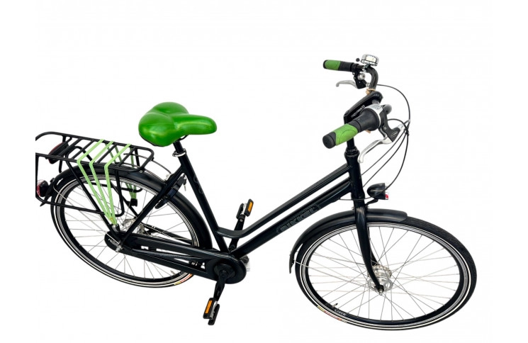 Damesfiets Bikkel 28"/55cm/zwart