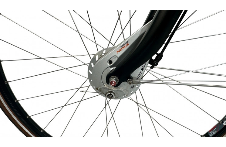 Damesfiets Gazelle Orange C8 28"/49cm/Grijs