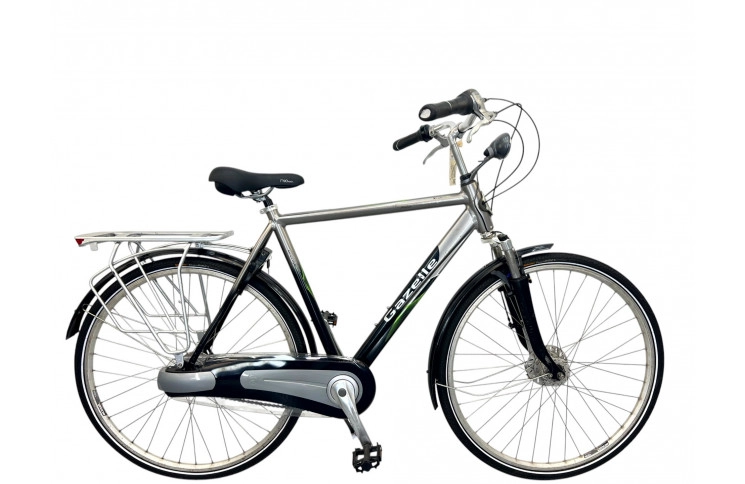 Man's bicycle Gazelle Orange m/grey/28/al/sity