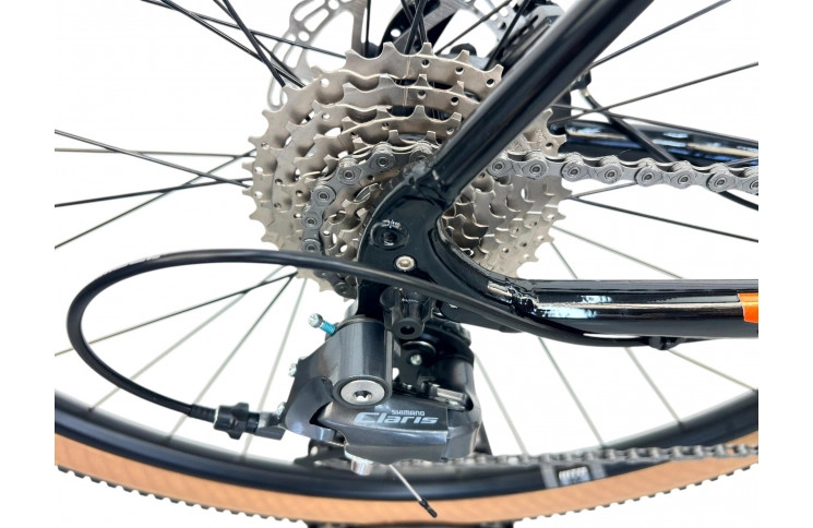 Racefiets RM Gravelride 200 700Cx58cm (XL) GLS BLK/SILV/ORN