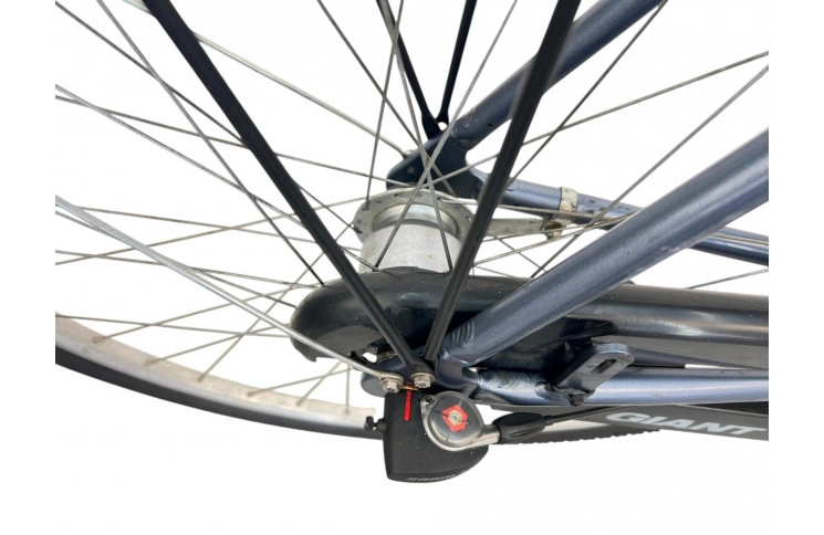 Damesfiets NSU 28" 56 blauw-grijs