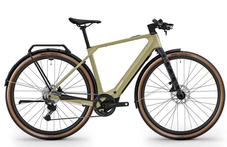 CONWAY Elektrische allroad Nyvon 8.0 CF №1 28"/45cm-S/10/brons mat/02810873