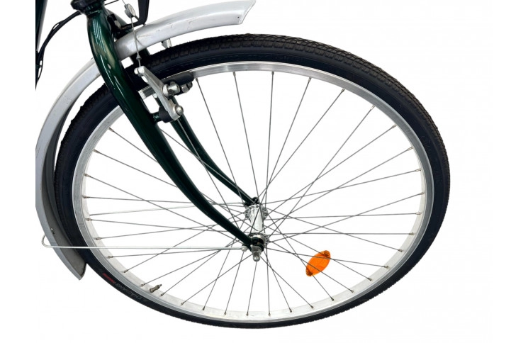 Damesfiets Fischer w/sity/green/28//50cm