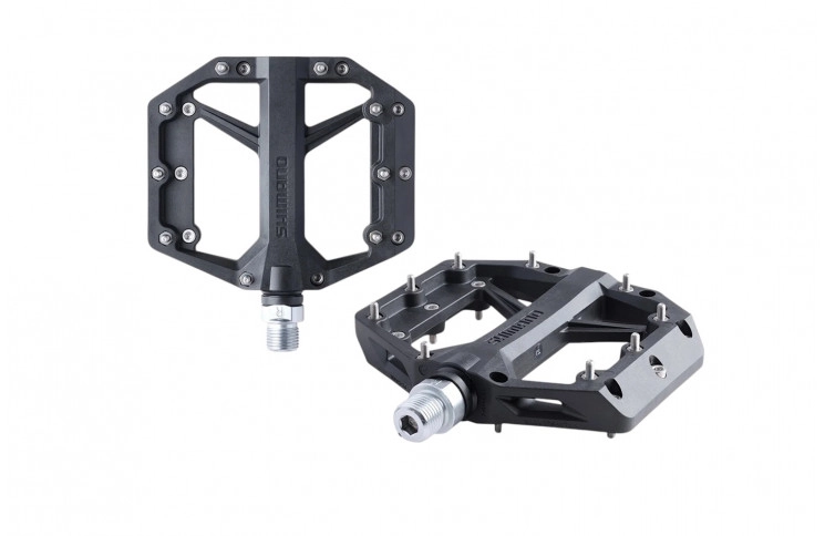Pedalen Shimano PD-GR400 Vlak Met Noppen Zwart