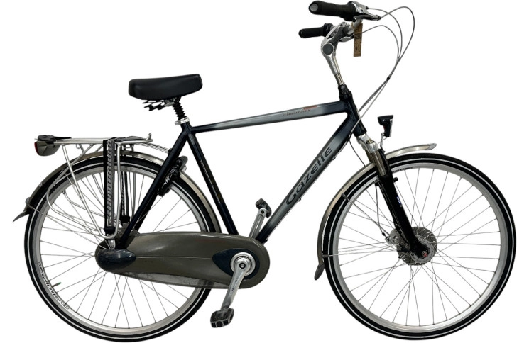 Man's bicycle Gazelle Chamonix 28"/55cm/Black-gray