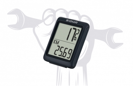 Montage van fietscomputer, materialen worden apart berekend